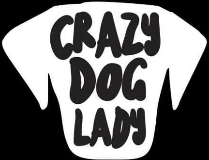 Crazy Dog Lady Women's T-Shirt - Black - 3XL