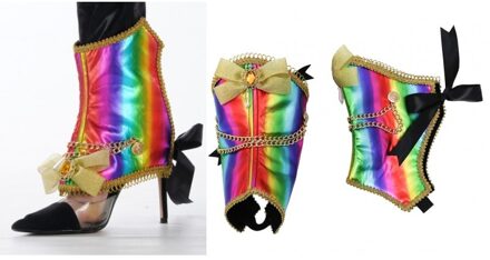Crazy Rainbow Cabaret Bootcovers Multikleur - Print