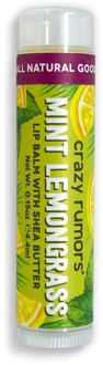 Crazy Rumors Mint Lemongrass lipbalsem Kleurloos Vrouwen