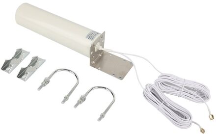 CRC9/TS9/Sma Antenne 3G 4G Lte 698-960/1710-2700Mhz 12dBi Dubbele 5M Kabel Antenne Smart Home Systeem Tv Antenne