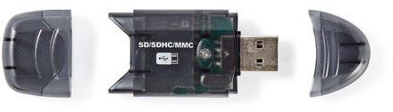 CRDRU2100BK Kaartlezer Multicard Usb 2.0