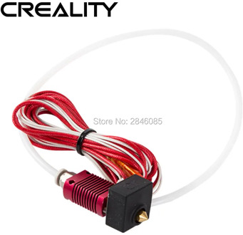 CREALITY 3D Assembled 1.75mm Extruder 0.4mm Nozzle Hotend kit Aluminum Heat Block For 3D Printer Ender-3/Ender-3 Pro/Ender-5