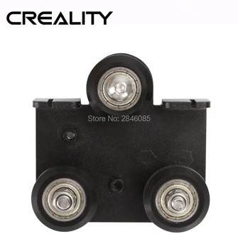 Creality 3D Facotry Supply CREALITY 3D Printer Parts Extruder back Support Plate with pulley For CR-10 CR-10S Series 3D Printer
