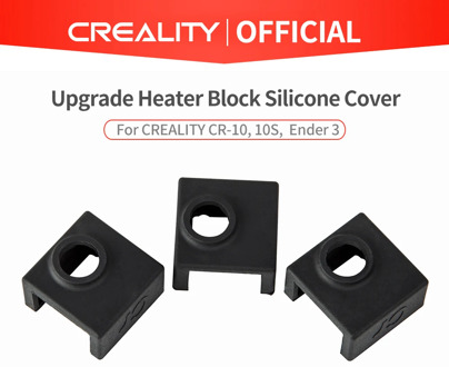 CREALITY 3D Original 3Pcs/lot Heater Block Silicone Cover MK7/MK8/MK9 Hotend for Creality CR-10, 10S, 10S4, 10S5, Ender 3, CR20