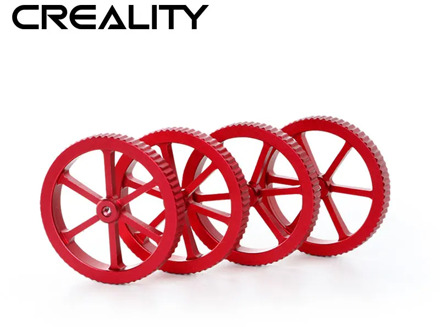 CREALITY 3D Printer Accessories 4Pcs/LotNew Large Red Hand Twist Leveling Nut Spring (Optional) For CREALITY 3D Printer