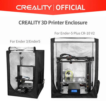 CREALITY 3D Printer Enclosure Two Size Optional For Ender-3 Ender-3 Pro Ender-5 Plus CR-10 V2 Safe,Quick and Easy installation