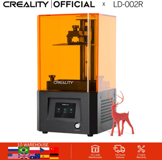 CREALITY 3D Printer LD-002R UV Resin 3D Printer LCD Photocuring Ball Linear Rails Air Filtration System Off-line Printing
