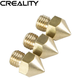 CREALITY 3D Printer Parts Original Creality CR-10S Pro 4PCS/Lot Nozzle 0.2MM/0.4MM/0.6MM/0.8MM/1.0MM Optional