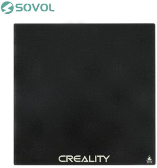 CREALITY 3D Printer Platform Silicon Carbon Heated Bed Build Surface Tempered Glass Plate 235*235*3mm For Ender-3 3Pro Ender-5