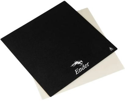 Creality 3D Removable Platform Hot Heated Bed Build Surface Sticker +Fiber Glass Plate For Ender-3 235*235*3MM