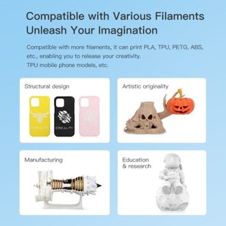 Creality Ender-3 S1 Desktop 3D Printer FDM 3D Printing 220*220*270mm/8.6*8.6*10.6in Build Size