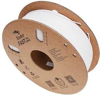 Creality Ender Fast PLA Filament 1.75mm High Fluidity High Speed 3D Printing Material High Success Rate Spool Dimensional 1KG (2.2lb) Accuracy +/-0.03mm Standard 1 Roll