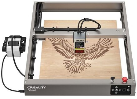 Creality Falcon2 12W Laser Engraver with Integrated Air Assist System