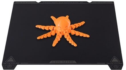 Creality K1 Max PEI Smooth Build Plate 315x310mm-Without Soft Magnetic Mat Easy Model Removal Suitale for K1 Max 3D Printer