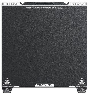 Creality K1C PEI Build Plate 235x235mm-Without Soft Magnetic Suitable for K1C FDM 3D Printer