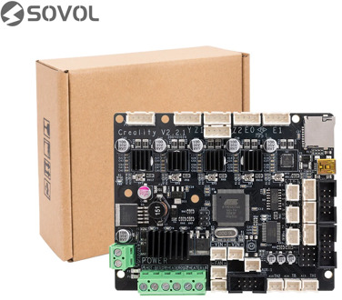 CREALITY Original Upgrade V2.2.1 Silent Mainboard Silent Motherboard TMC2208 Driver for Ender-5 PLUS/CR-10S/CR-X 3D Printer