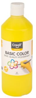 Creall Plakkaatverf Creall basic 02 primair geel 500ml