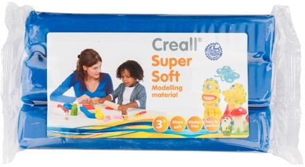 Creall Supersoft Klei Blok 500gr Blauw Multikleur