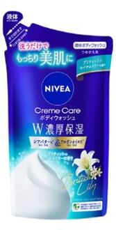 Cream Care Double Rich Moisture Body Wash British Royal Lily - 340ml Refill