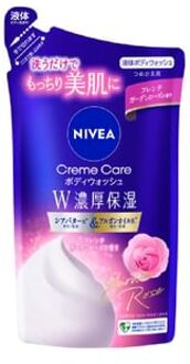 Cream Care Double Rich Moisture Body Wash French Garden Rose - 340ml Refill