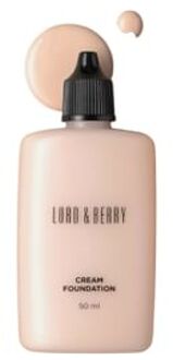 Cream Fluid Foundation - 7 Colors #Beige Nude - 50ml