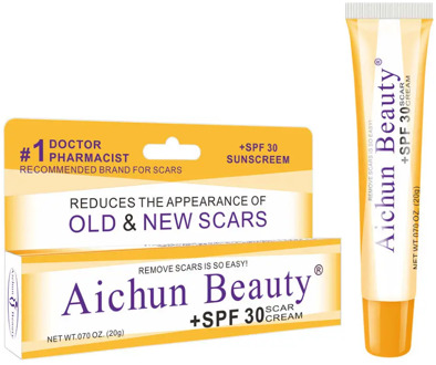 Cream from scars and scars + SPF30 "Aichun beauty", 20g