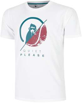 Create 40:40 T-shirt Heren-Wit,Veelkleurig - XXL