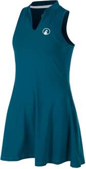 Create Ace Jurk Dames-Petrolblauw,Wit - XS,S,M,L,XL,XXL