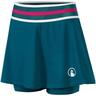 Create Bounce Rok Dames-Petrolblauw,Veelkleurig - XS,S