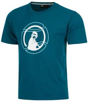 Create Bracket T-shirt Heren-Petrolblauw,Veelkleurig - L