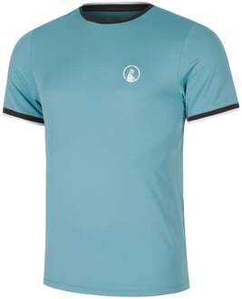 Create Break Ringer T-shirt Heren-Lichtblauw,Wit - XXL