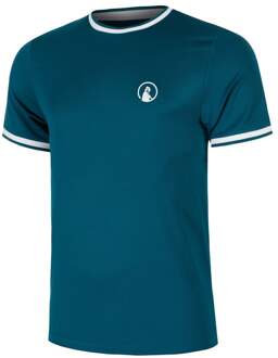 Create Break Ringer T-shirt Heren petrolblauw - S