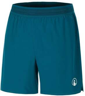 Create Challenger 2in1 7inch Shorts Heren-Petrolblauw,Wit - XL