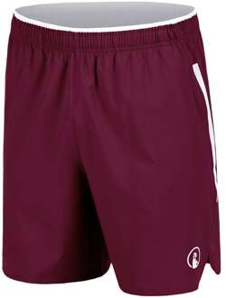 Create Drop 7in Shorts Heren-Wijnrood,Wit - XXL