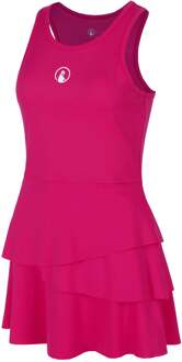 Create Flounce Jurk Dames-Pink,Wit roze - XS