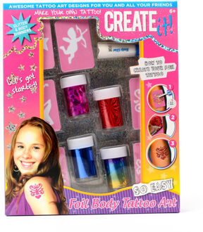 Create it! foil body tattoo