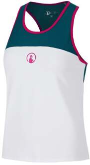 Create Racerback Tanktop Meisjes-Petrolblauw,Veelkleurig - 128