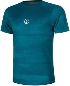 Create Receiver Wipe T-shirt Heren-Petrolblauw,Wit - XS,S,M,L,XL,XXL