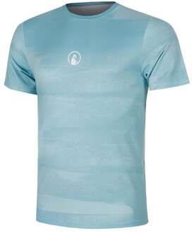 Create Receiver Wipe T-shirt Jongens-Lichtblauw,Wit - 140