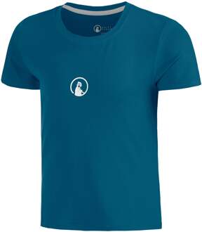 Create Retriever T-shirt Meisjes-Petrolblauw,Wit - 116