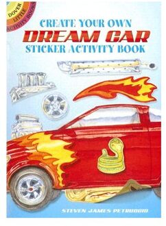 Create Your Own Dream Car Sticker Activity Book - Steven James Petruccio