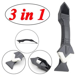 Creatieve 3 In 1 Siliconen Remover Kalefateren Finisher Kit Glad Schraper Grout Kit Tools Plastic Handgereedschap Set Accessoires