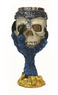 Creatieve 3D Drie-Dimensionale Eagle Claw Schedel Beker, Thuis Club Roestvrijstalen Voering Rode Wijn, Bier, whisky Glas Wijn Set