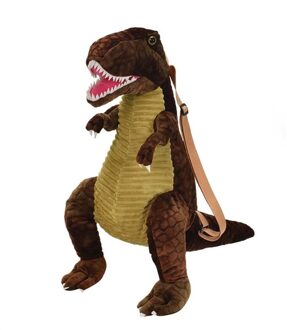 Creatieve 3D Krokodil Kinderen Rugzakken Animal Cartoon Kids Reizen Schooltas Voor Jongens Meisjes Verjaardagscadeaus Bruin