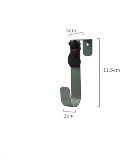 Creatieve Aapje Deur Muur Opknoping Hanger Naadloze Gat-Gratis Jas Haak, Handig En Praktisch Thuis Hanger B