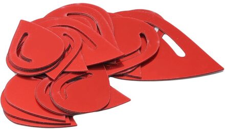 Creatieve Acryl Spiegel Sticker Zelfklevende Muur Sticker Persoonlijkheid Regendruppel Muursticker Voor Badkamer Glas Home Decor rood