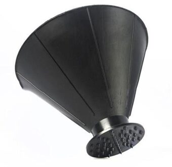Creatieve Auto Magic Windscherm Auto Ijskrabber Vormige Trechter Sneeuw Remover Deicer Kegel Deicing Tool Schrapen Vloertrekkers zwart
