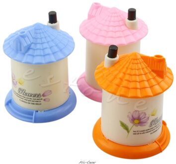 Creatieve Automatische Draagbare Tandenstoker Box Houder Kleine Huis Modus Dispenser