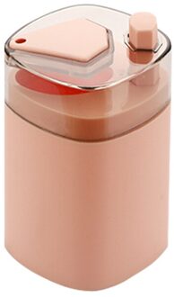 Creatieve Automatische Pers Tandenstoker Doos Huishoudelijke Woonkamer Tandenstoker Pot Tandenstoker Fles Draagbare Plastic Tandenstoker Container nordic poeder