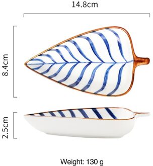 Creatieve Bladvorm Kruiden Kom Keramische Multipurpose Kleine Platen Hapjes Snack Schotel Saus Keuken Gerechten Sushi Taart Lade